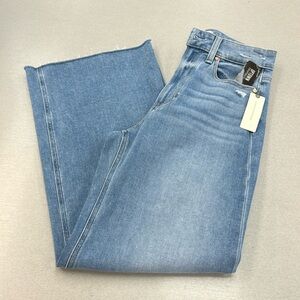 PAIGE Blue Flare & Wide Leg Jeans